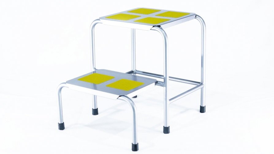 ガチ楽踏み台 2段式 高所用ワイド